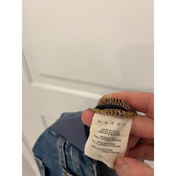 Hatch Maternity Boyfriend Jeans Size 26 EUC - Picture 13 of 14